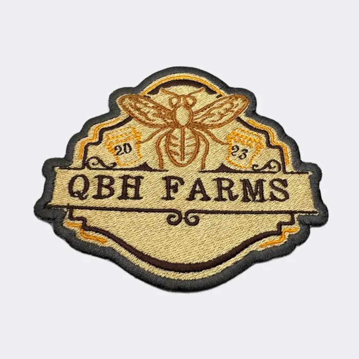 bee-patch bee embroidered patches