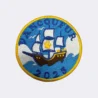 navy embroidered patches