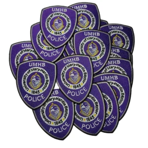 Police embroidered patches