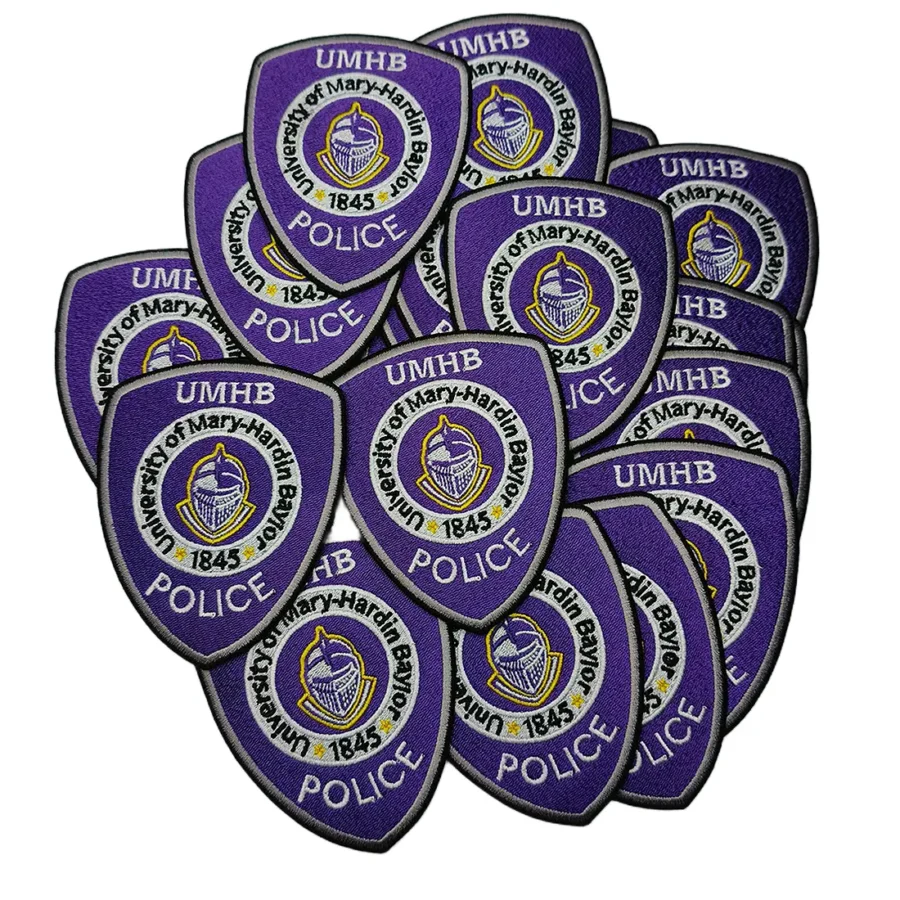 Police embroidered patches