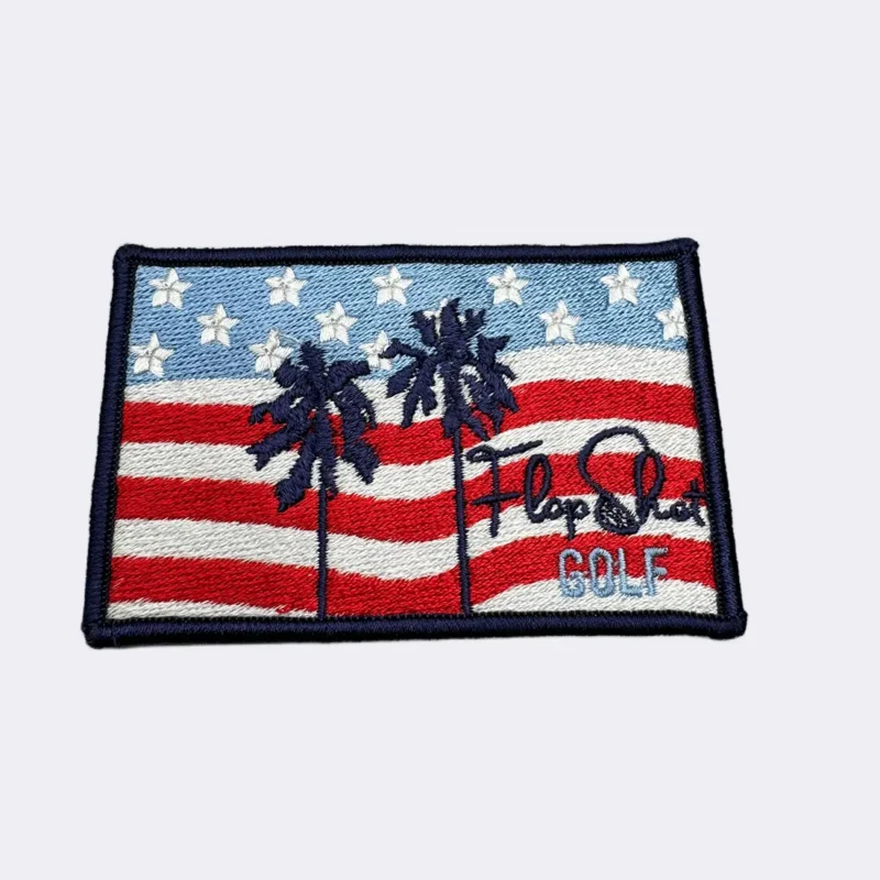 gold embroidered patches