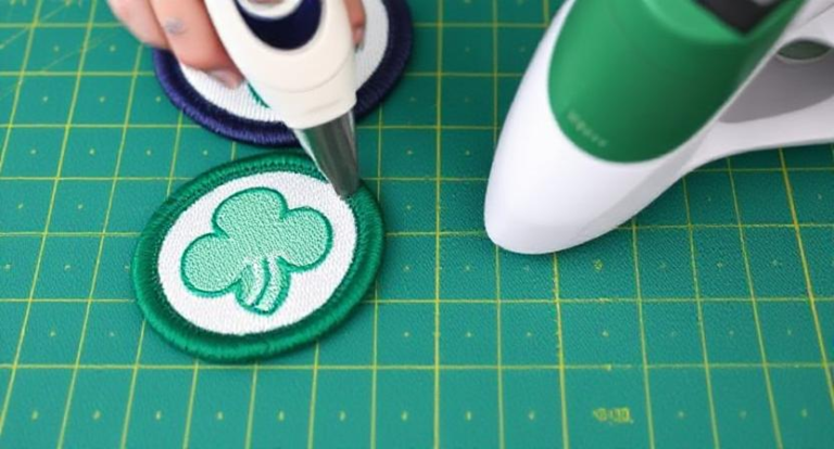 How to Iron on Girl Scout Patches
