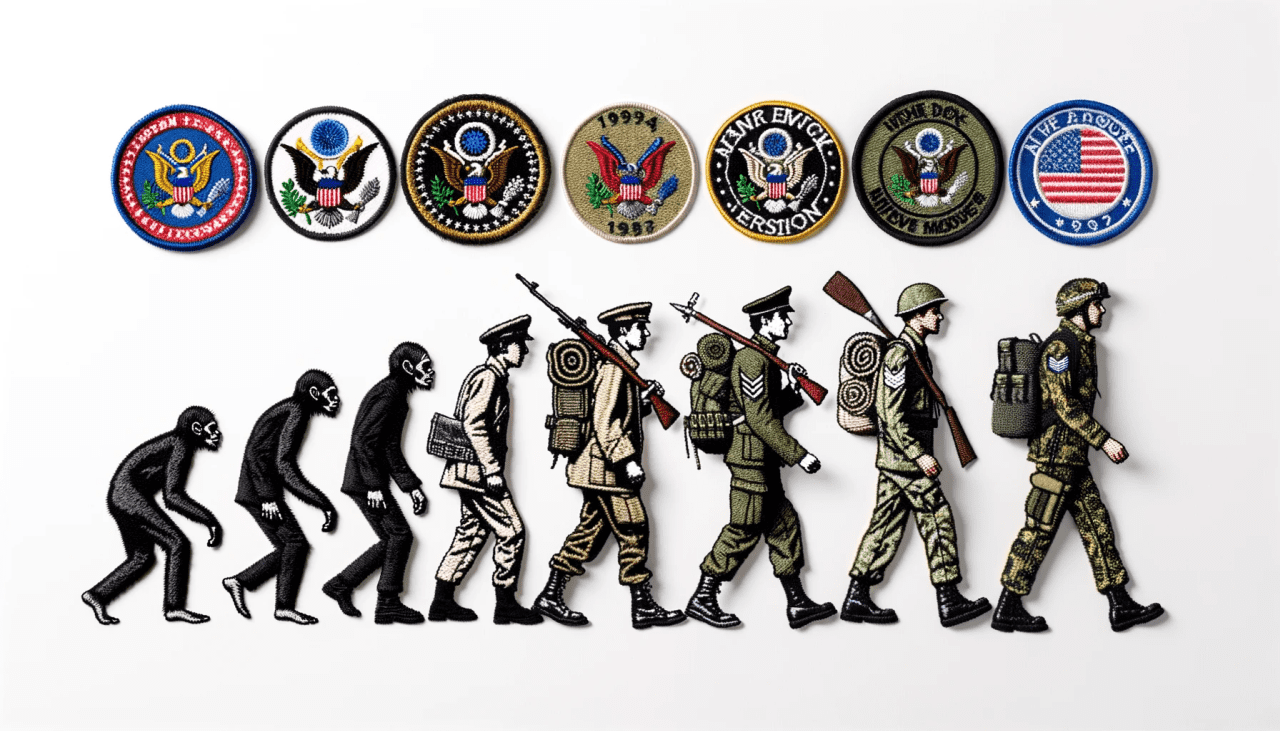 history of embroidered patches