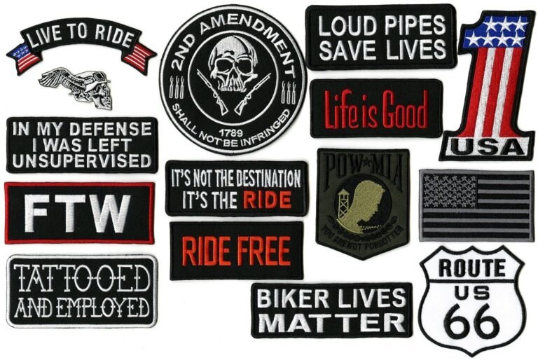 Custom Iron Patches for Motorcycle Clubs: What You Need to Know