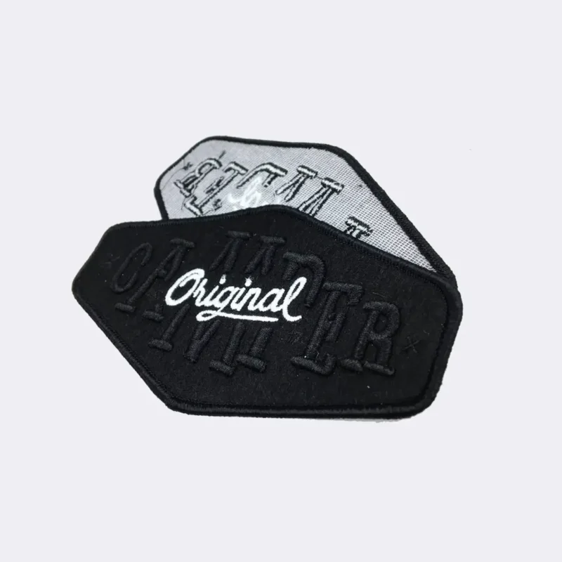 custom 3d embroidered patches
