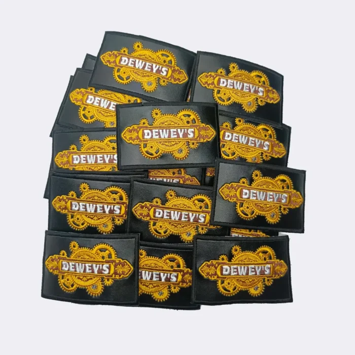 leather-patch faux leather patch