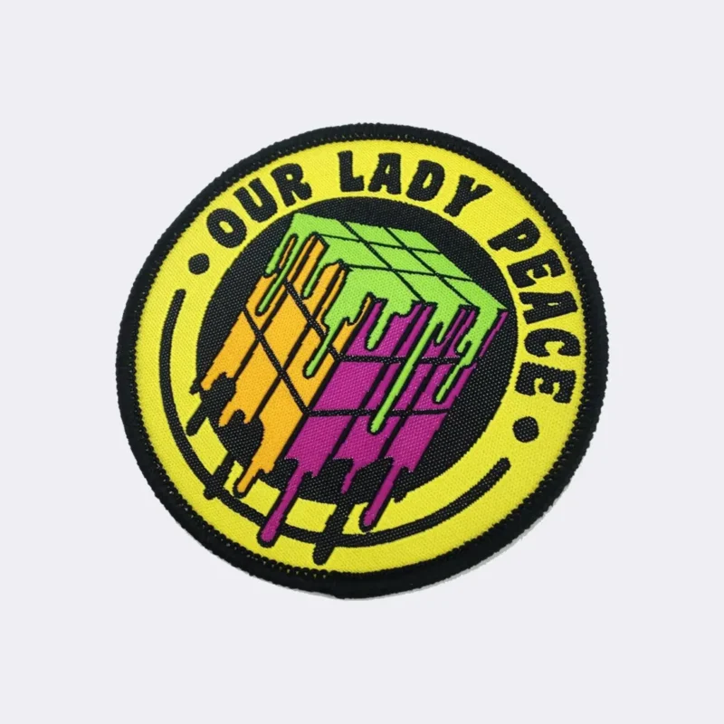company woven patch