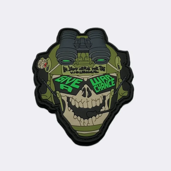skull-pvc tactical pvc patches